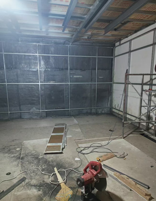 辽宁SRT室治疗室铅板施工